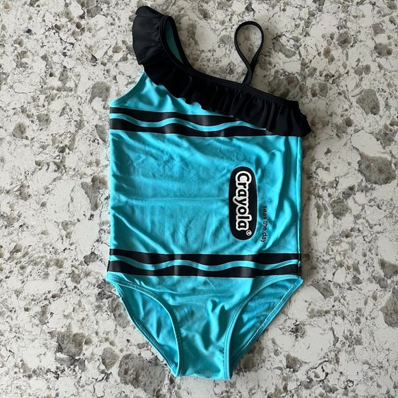 Crayola swimsuit size 4 - Picture 1 of 6